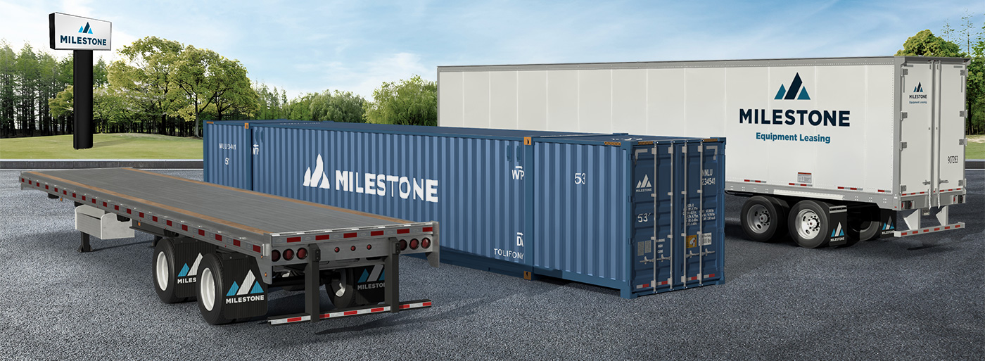 Milestone Trailers, Flatbeds, Containers